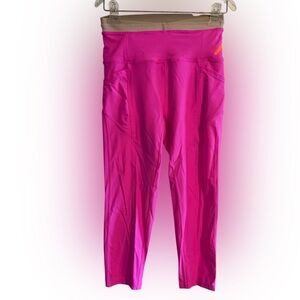 FP Movement Free People Leggings Cropped Compression Hot Pink Small